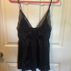 Victoria's Secret Black Lace Cami